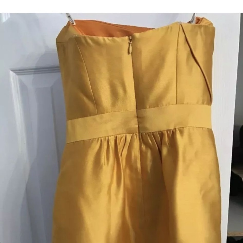 Shoshanna Yellow Strapless Cocktail Dress - Picture 7 of 10